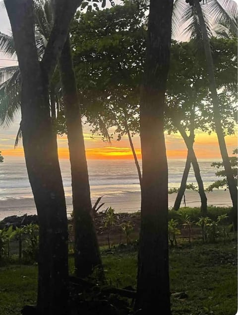 Beachfront sunset Bungalow House in Cobano