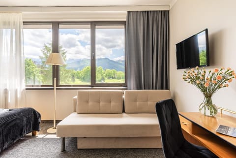 View (from property/room), Seating area, Mountain view