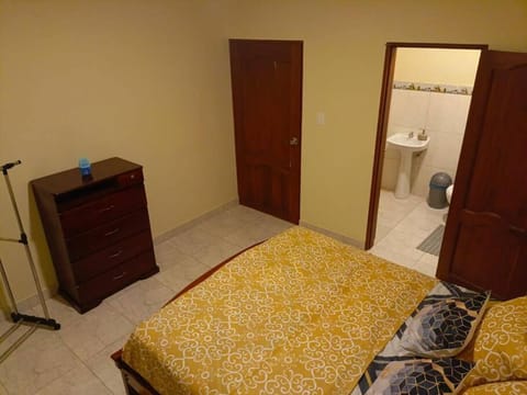 Toilet, Bed, Bathroom, Photo of the whole room, Bedroom