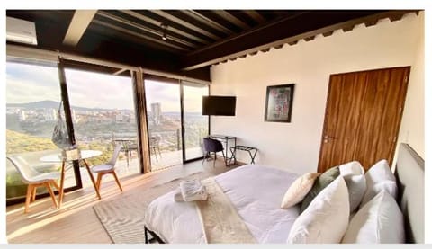 Brick Box Apartment in Santiago de Queretaro