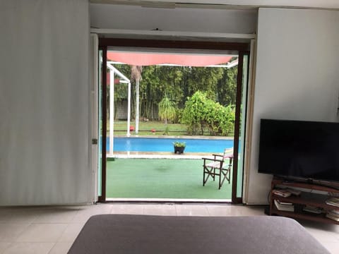 Patio, Pool view