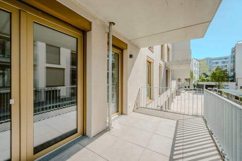 Patio, Balcony/Terrace, Inner courtyard view