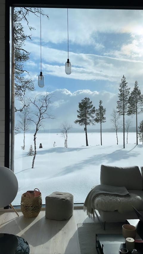 Polaris Villa BLÄKK Villa in Norrbotten County, Sweden