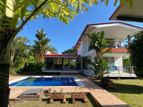 Property building, Day, Garden, Garden view, Pool view, Swimming pool