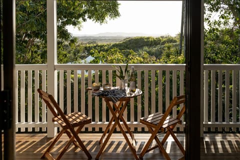 Seating area, Mountain view, Sunset