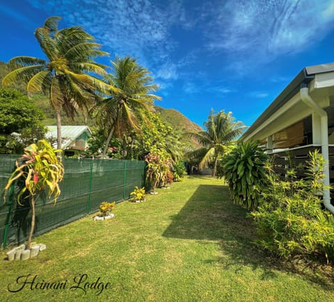 Property building, Garden view