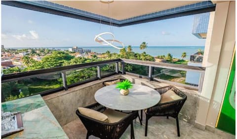 View (from property/room), Dining area, Sea view