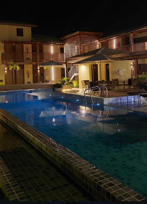 Night, Swimming pool