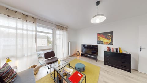 Les beaux arts - Appartement privé 65 m2- Terrasse et Parking couvert - Wifi Apartment in Metz