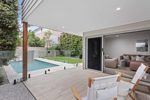 Patio, Garden, Seating area, Garden view, Pool view, Swimming pool