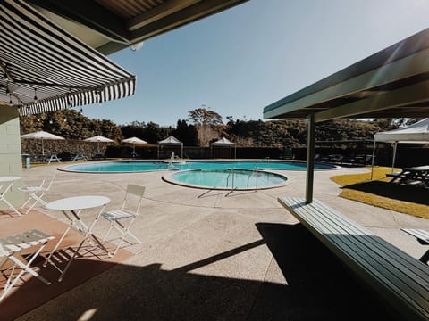 Pool view, Swimming pool, sunbed