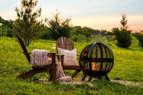 Natural landscape, fireplace