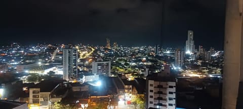 Night, Bird's eye view, City view