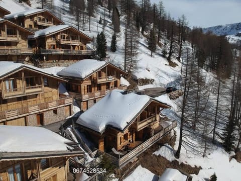 Chalet tout confort dans la résidence les chalets du Mercantour isola 2000 Chalet in Isola