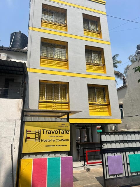 Travotale Hostel and CoWork Koregaonpark Pune Hostel in Pune