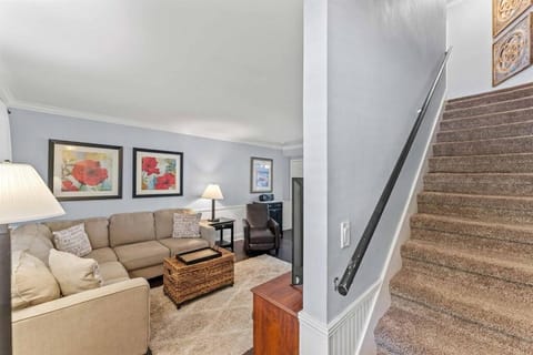 Dog-friendly home steps from the beach Grill and Patio House in Butler Beach