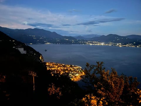 Nearby landmark, Night, Natural landscape, Lake view, Mountain view, River view