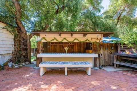 Patio, Garden, Garden view