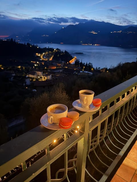 red house conditioned whit pool enchanting lake view Apartment in Malcesine