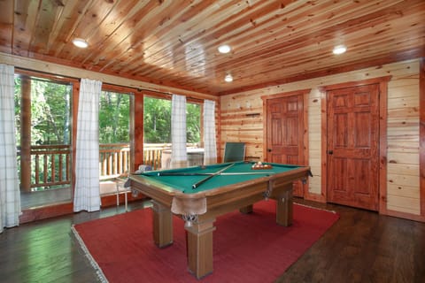 Roaring View Indoor Pool Hot Tub Theater GAMES House in Sevier County