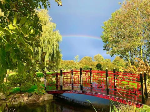 Spring, Day, Natural landscape, Garden, Garden view, Lake view, River view