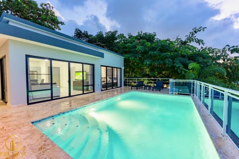 Property building, Patio, Natural landscape, Pool view, Swimming pool