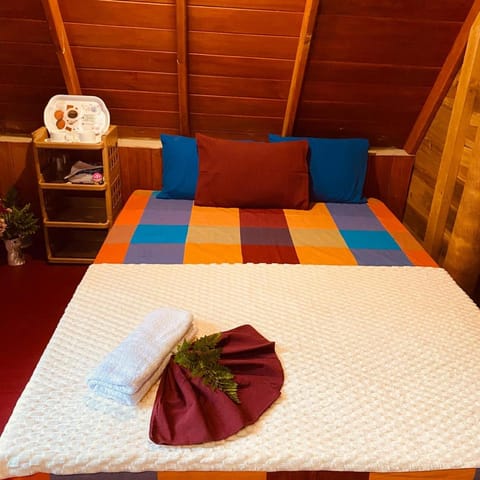 The tranquil woodden cabana Luxury tent in Nuwara Eliya