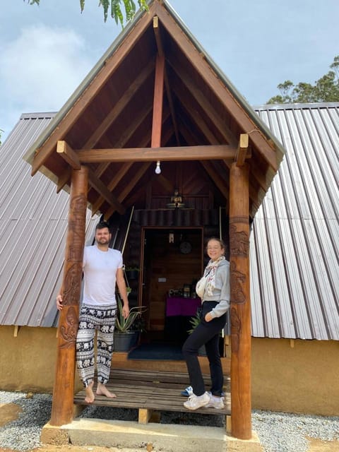 The tranquil woodden cabana Luxury tent in Nuwara Eliya