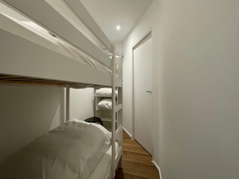 Photo of the whole room, bunk bed