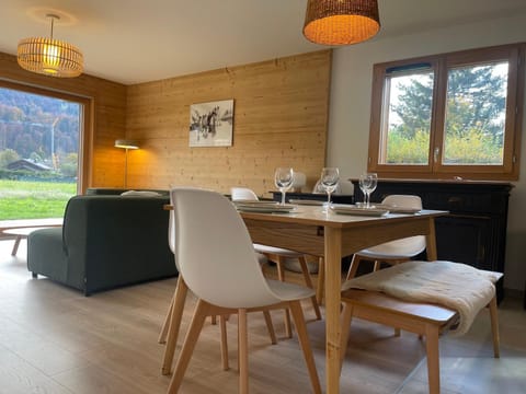 Appartement moderne T4 avec jardin dans résidence neuve - FR-1-624-167 Apartment in Samoëns