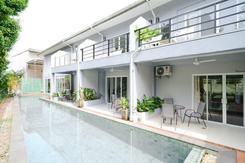 Property building, Pool view, Swimming pool