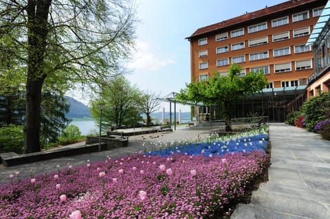 Facade/entrance, Spring, Garden