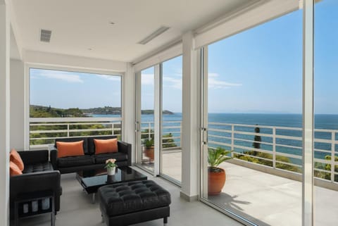 Balcony/Terrace, Living room, Sea view