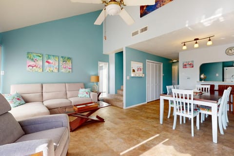 The Flamingo Getaway Apartment in North Padre Island