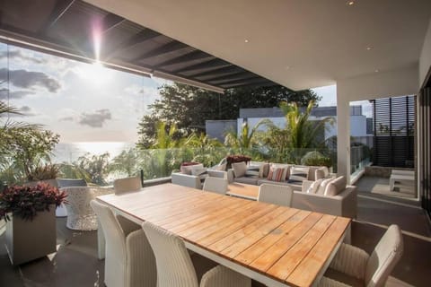 Ocean View Penthouse With Pool, Beach and Sunset Apartment in Rivière Noire District, Mauritius