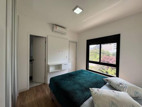 Apto com Ar cond Garagem Alphaville - Barueri Apartment in Santana de Parnaíba