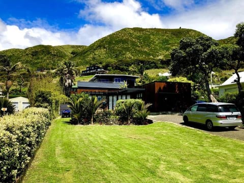 Property building, Garden view