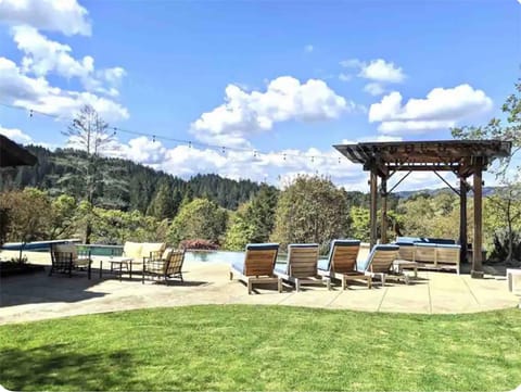 Natural landscape, Pool view