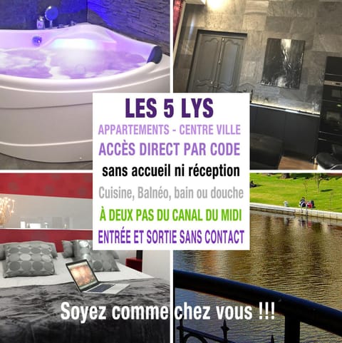Apartments Les 5 LYS - Quartier La Bastide Condo in Carcassonne