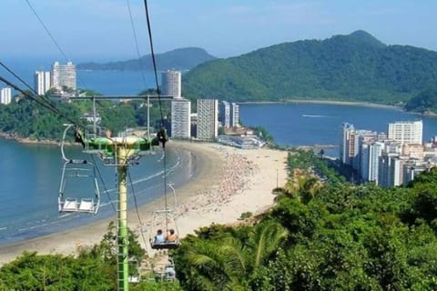 Tesouro do Litoral na esquina da praia Apartment in Santos