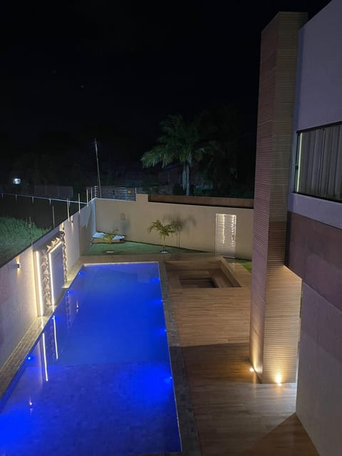 Night, Swimming pool