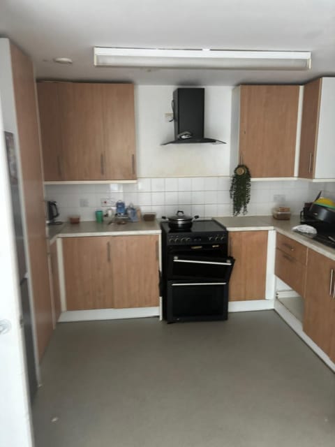 Kitchen or kitchenette, oven, stove