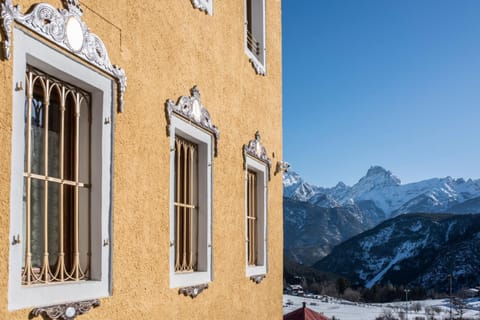 Property building, Day, Winter, Mountain view