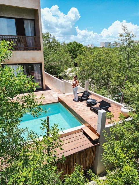 Pool view, Swimming pool