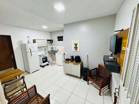 Kitchen or kitchenette, Living room, Seating area