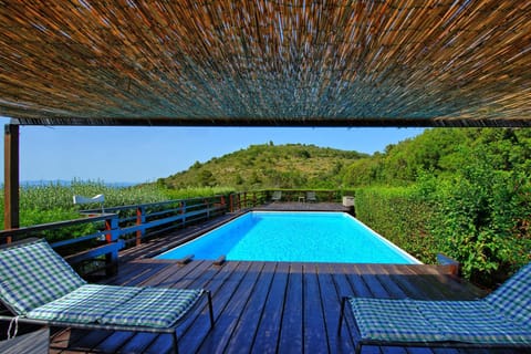 Pool view, Swimming pool, sunbed