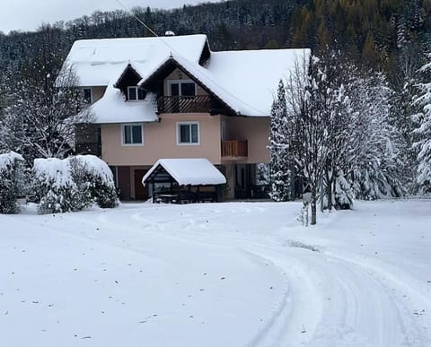 Property building, Day, Winter