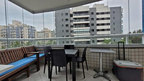 View (from property/room), Balcony/Terrace, Seating area, Dining area