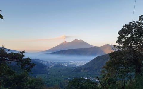 Nearby landmark, Natural landscape, Mountain view, Sunrise