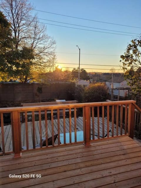 Natural landscape, Balcony/Terrace, Sunset